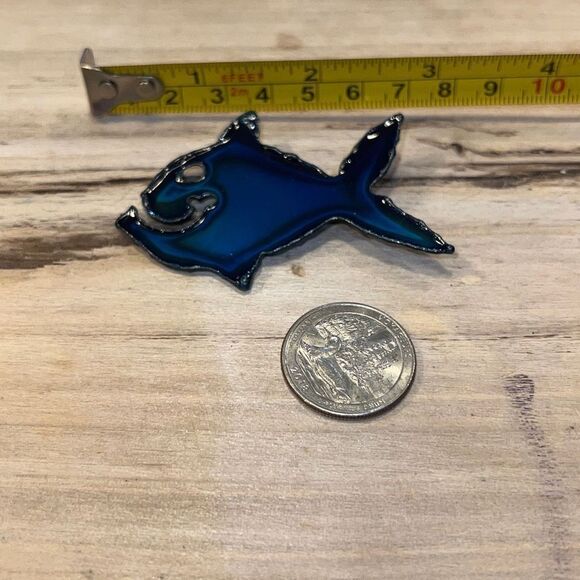 Original Brooch By David Wright Custom Made From ChromePlate NWT - Picture 4 of 7